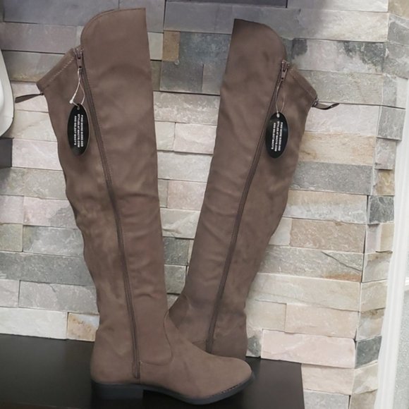 Style & Co Hayley Over-The-Knee Zip Boots - Picture 3 of 8
